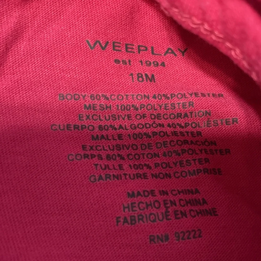 18M pink dressy shirt and vest set